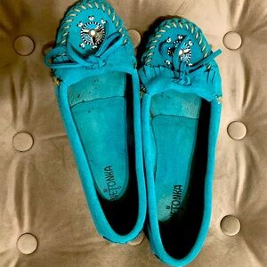 Minnetonka beaded moccasins